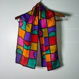 Echo Scarf- Vintage Multicolor Approx. 51"x 10"